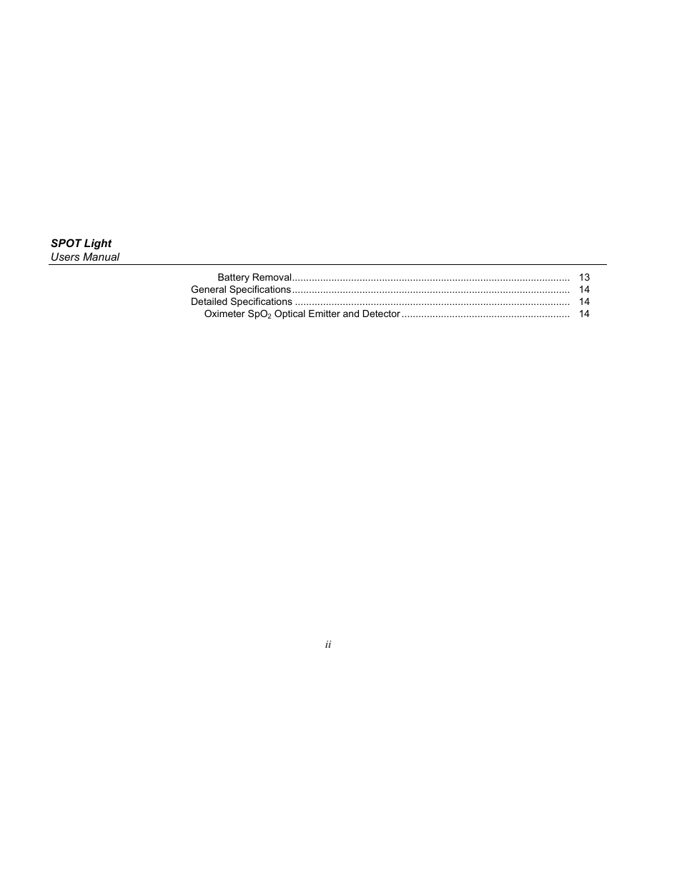 Fluke Biomedical SPOT Light User Manual | Page 8 / 28
