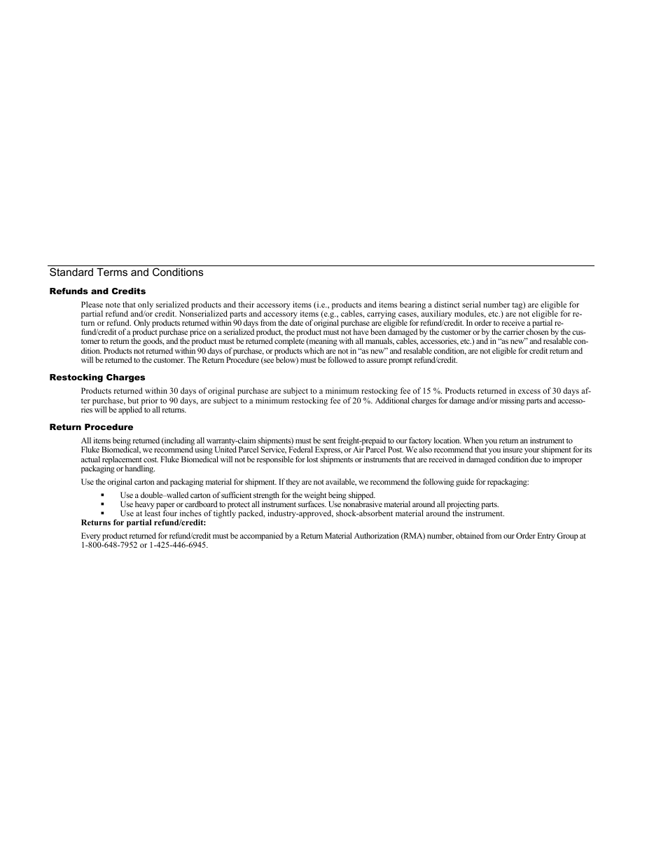 Fluke Biomedical PS410 User Manual | Page 4 / 26