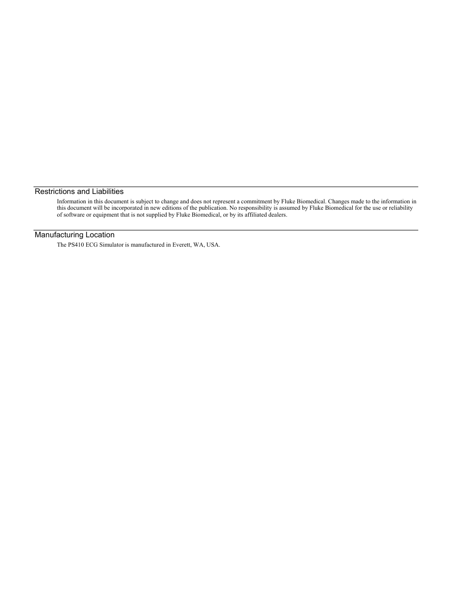 Fluke Biomedical PS410 User Manual | Page 6 / 26