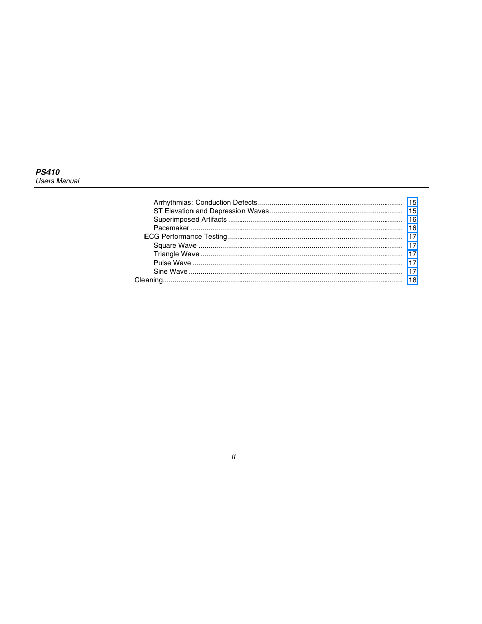 Fluke Biomedical PS410 User Manual | Page 8 / 26