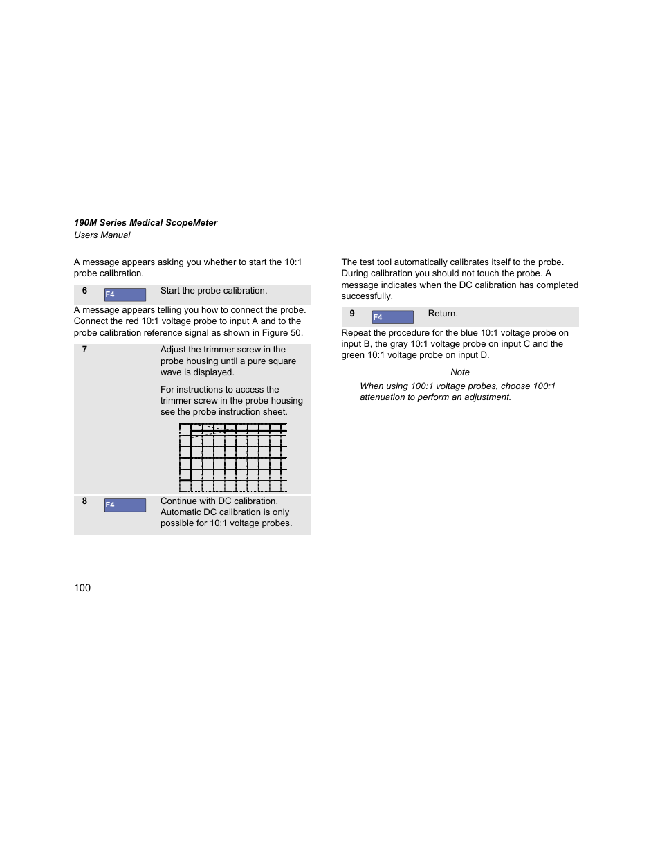 Fluke Biomedical 190M User Manual | Page 110 / 160