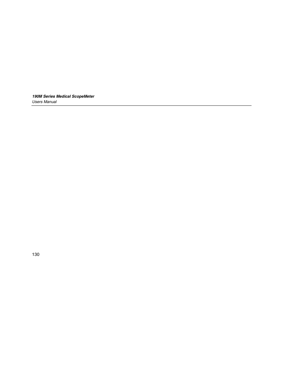Fluke Biomedical 190M User Manual | Page 140 / 160
