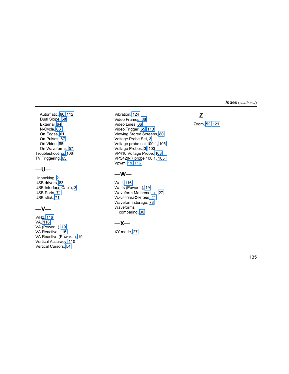 Fluke Biomedical 190M User Manual | Page 145 / 160