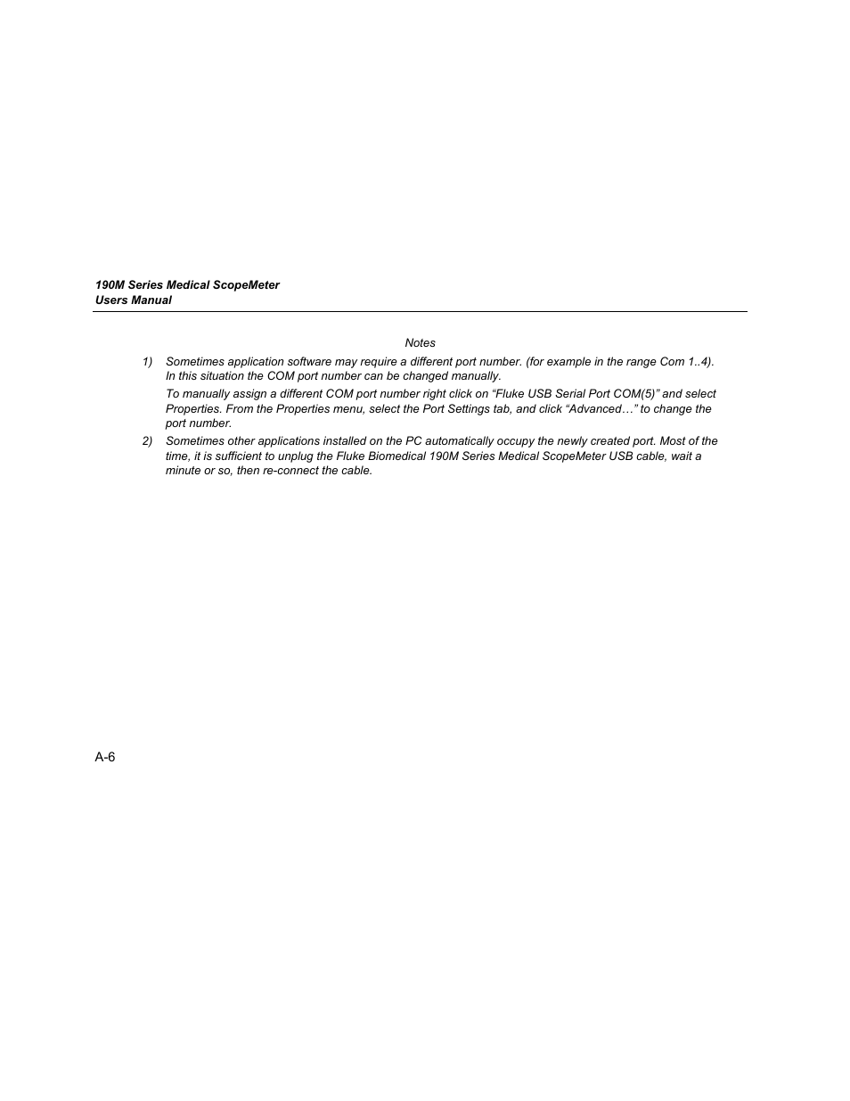 Fluke Biomedical 190M User Manual | Page 154 / 160