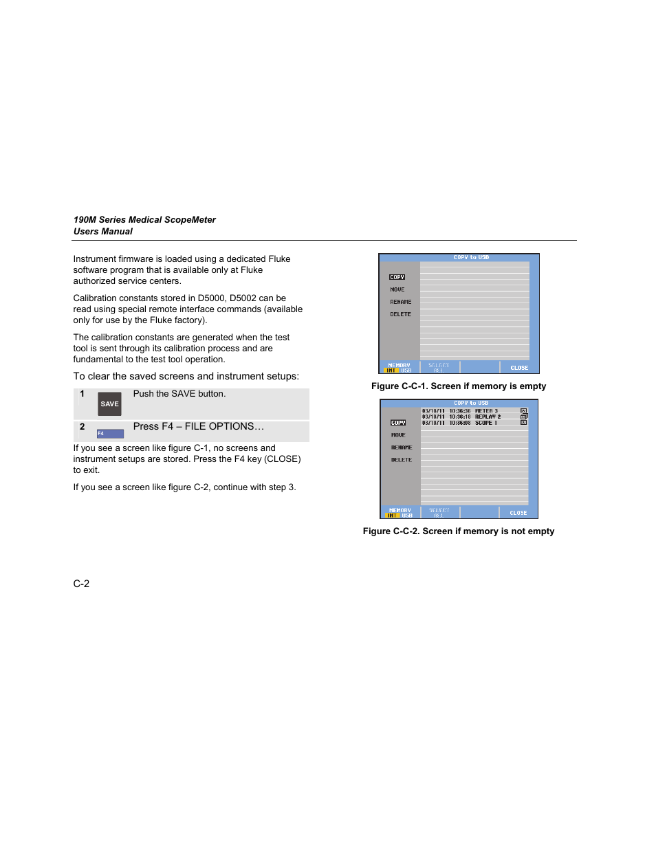 Fluke Biomedical 190M User Manual | Page 158 / 160