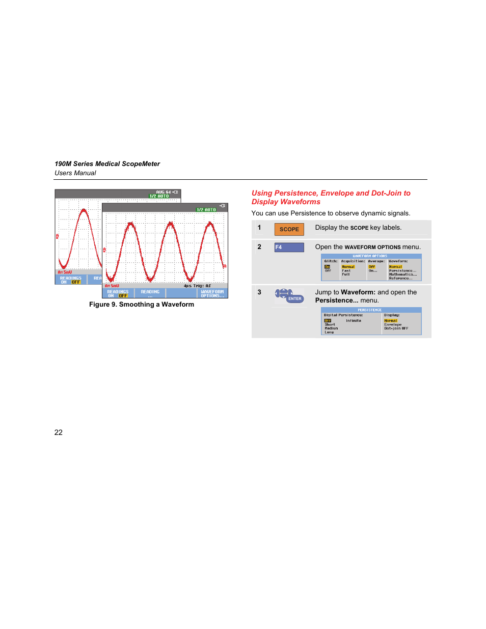 Fluke Biomedical 190M User Manual | Page 32 / 160