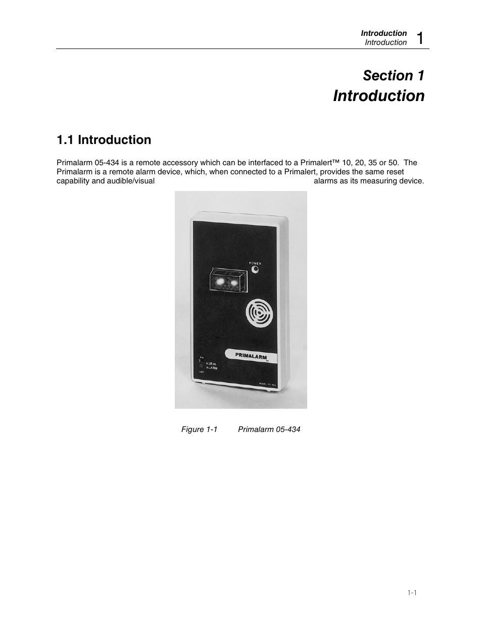 Introduction, 1 introduction | Fluke Biomedical 05-434 User Manual | Page 5 / 10