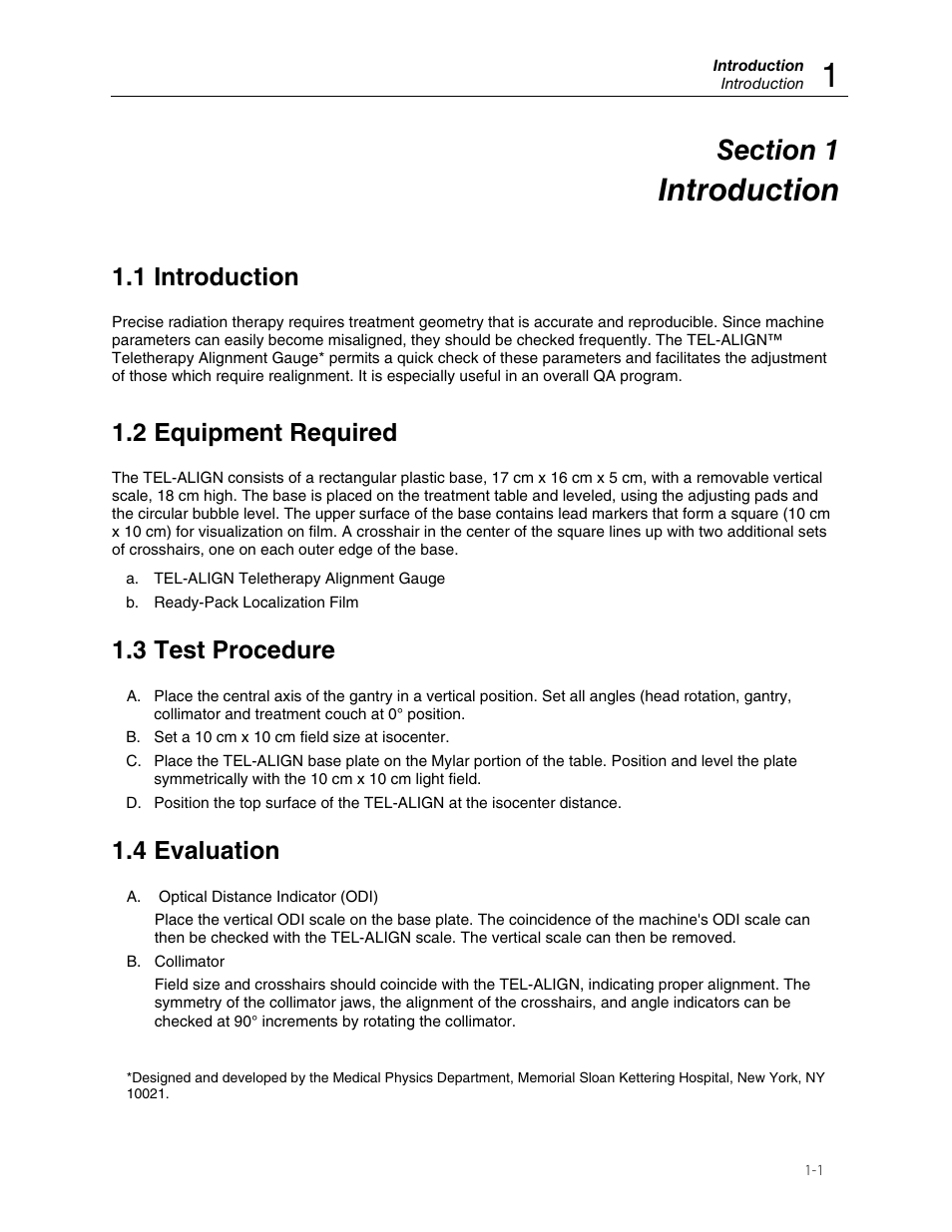 Introduction, 1 introduction, 2 equipment required | 3 test procedure, 4 evaluation | Fluke Biomedical 37-001 User Manual | Page 5 / 8