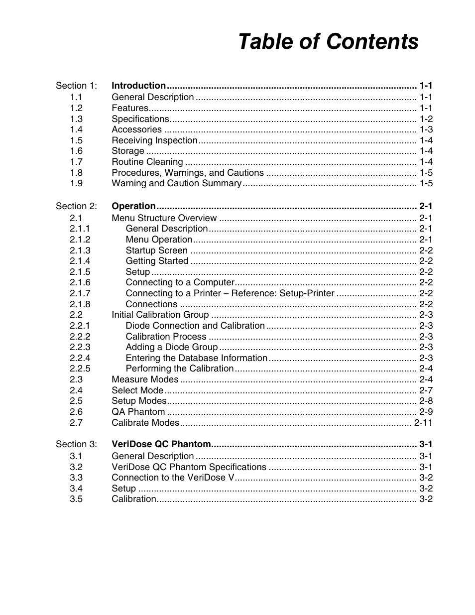 Fluke Biomedical 37-705 User Manual | Page 3 / 54
