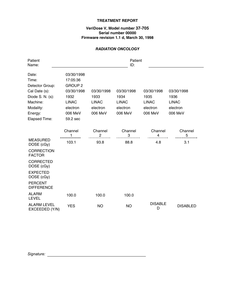 Fluke Biomedical 37-705 User Manual | Page 42 / 54