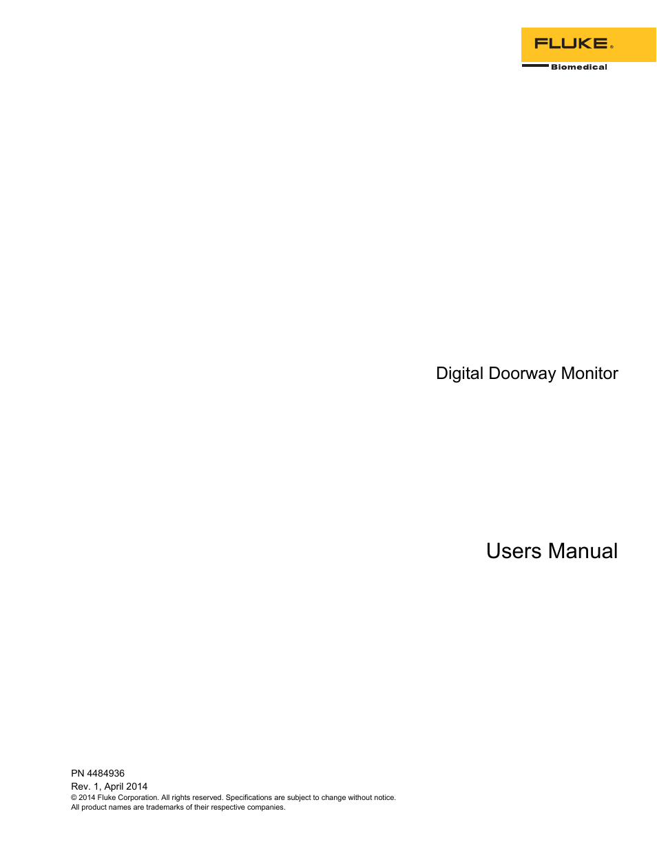 Fluke Biomedical 05-450 User Manual | 32 pages