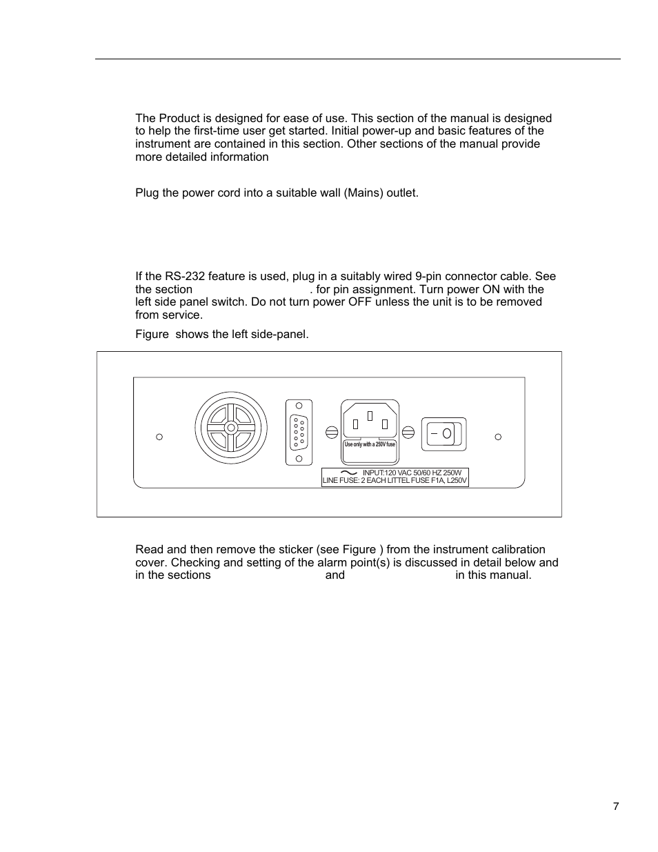Getting started, Power up | Fluke Biomedical 05-450 User Manual | Page 15 / 32