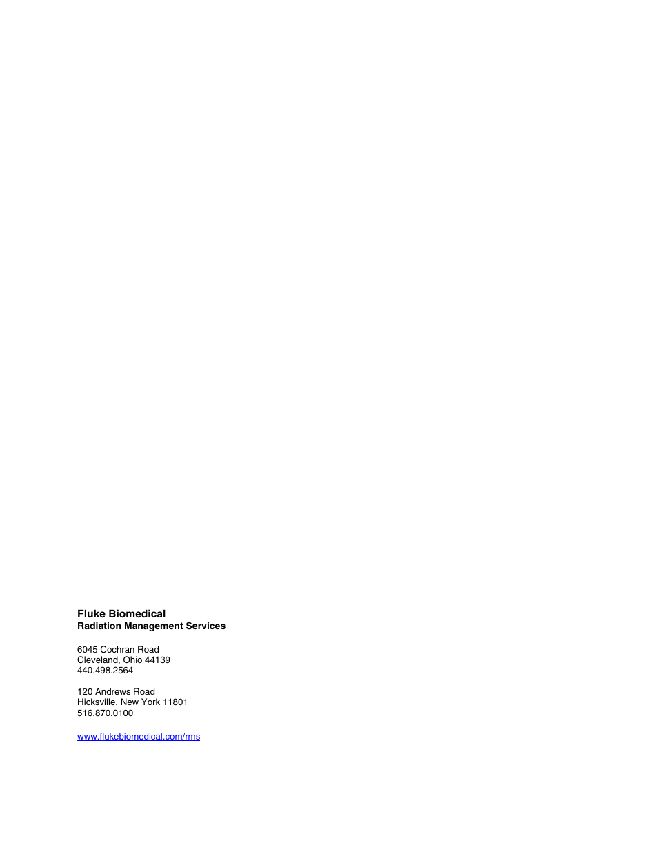 Fluke Biomedical 06-007 User Manual | Page 2 / 10