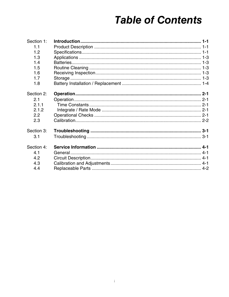 Fluke Biomedical 190N User Manual | Page 3 / 18