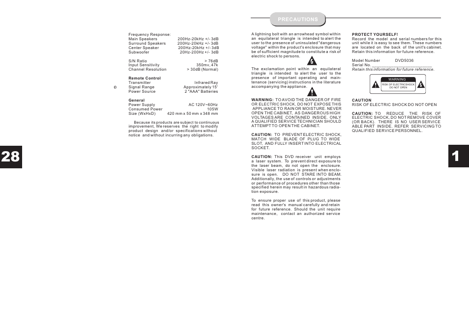 Т³гж 2 | Curtis DVD5036 User Manual | Page 2 / 15