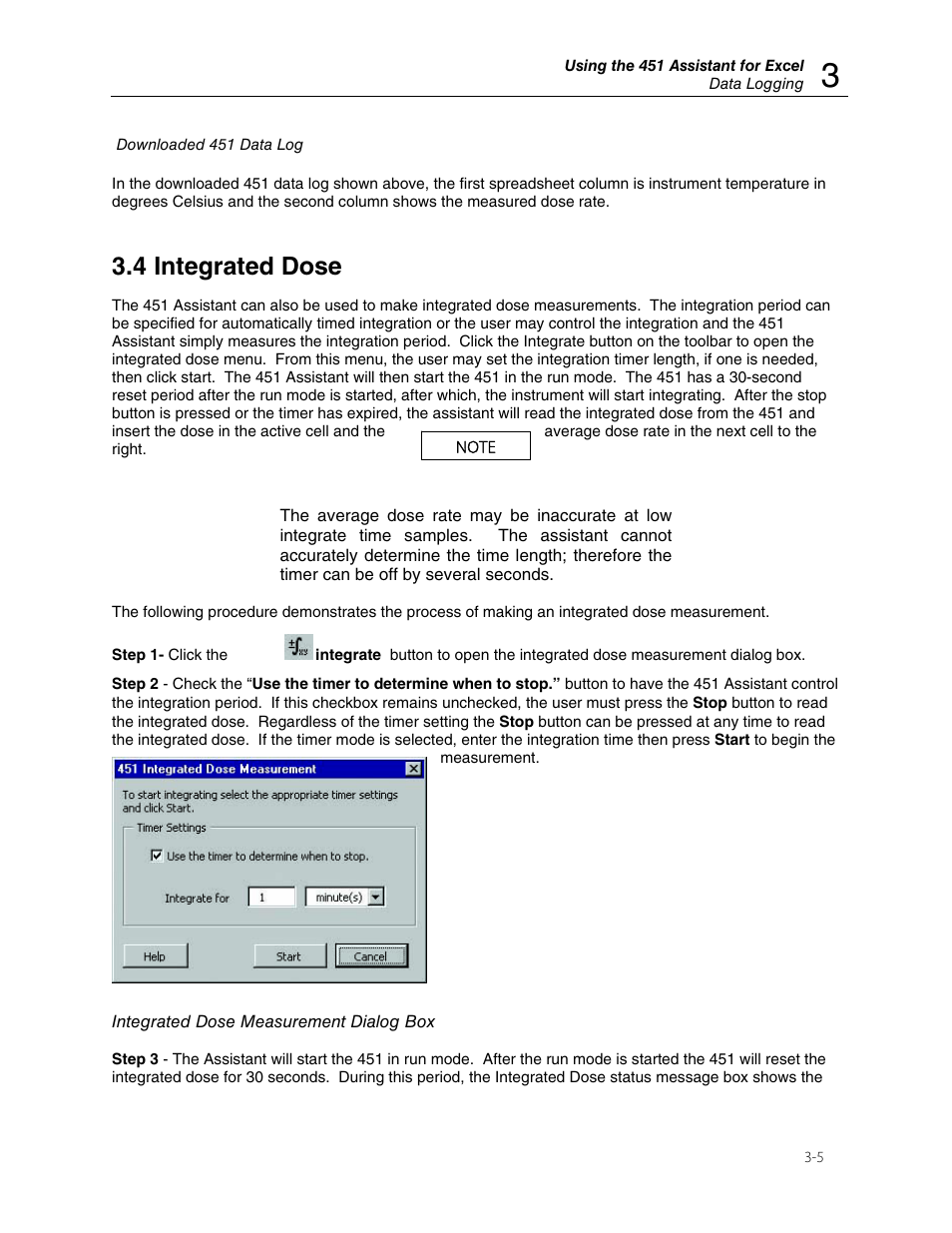 4 integrated dose | Fluke Biomedical 451EXL User Manual | Page 13 / 18