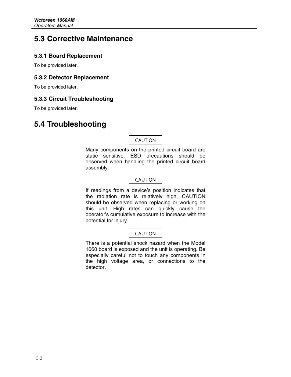 3 corrective maintenance, 4 troubleshooting | Fluke Biomedical 1060AM User Manual | Page 24 / 26