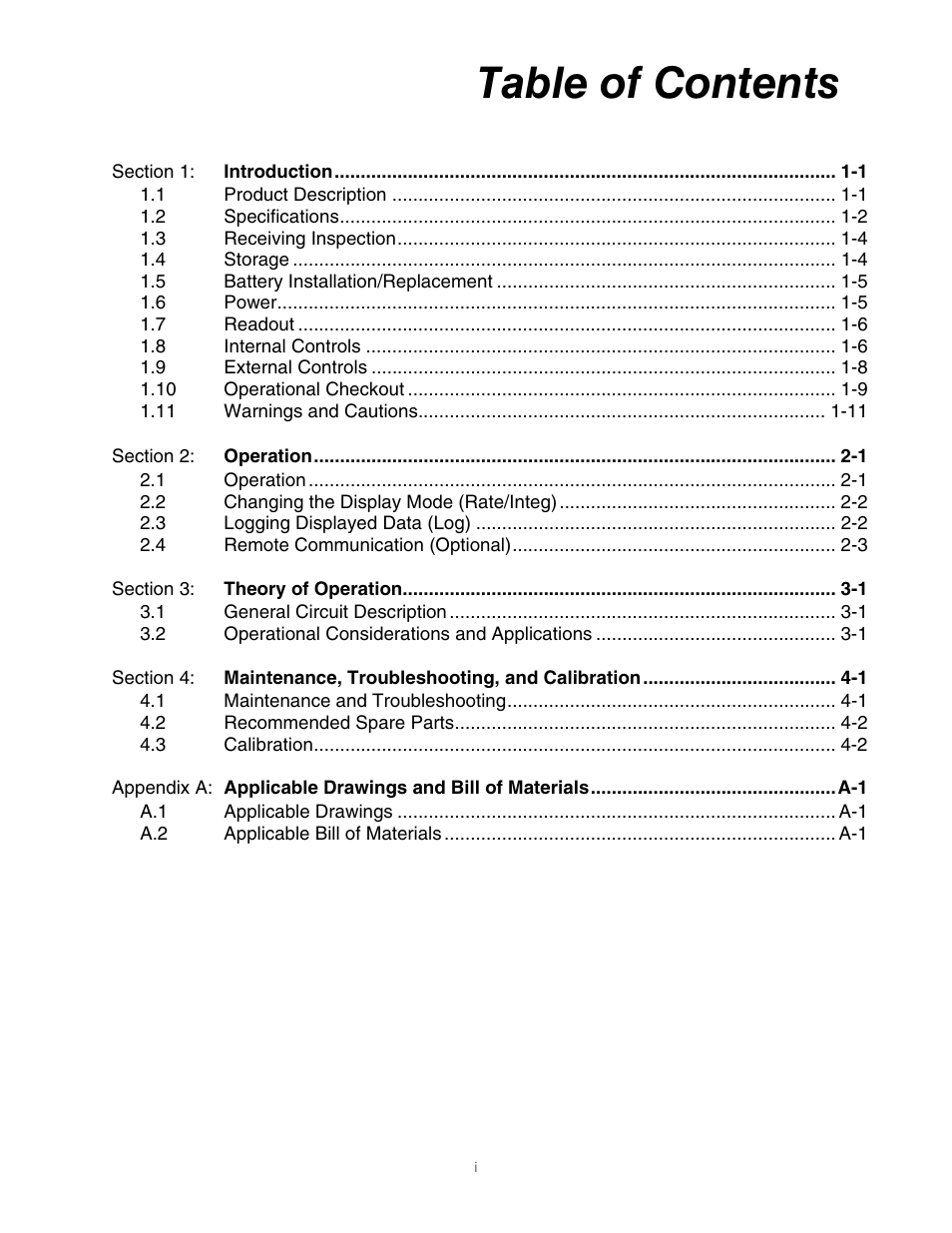 Fluke Biomedical 190I User Manual | Page 3 / 28