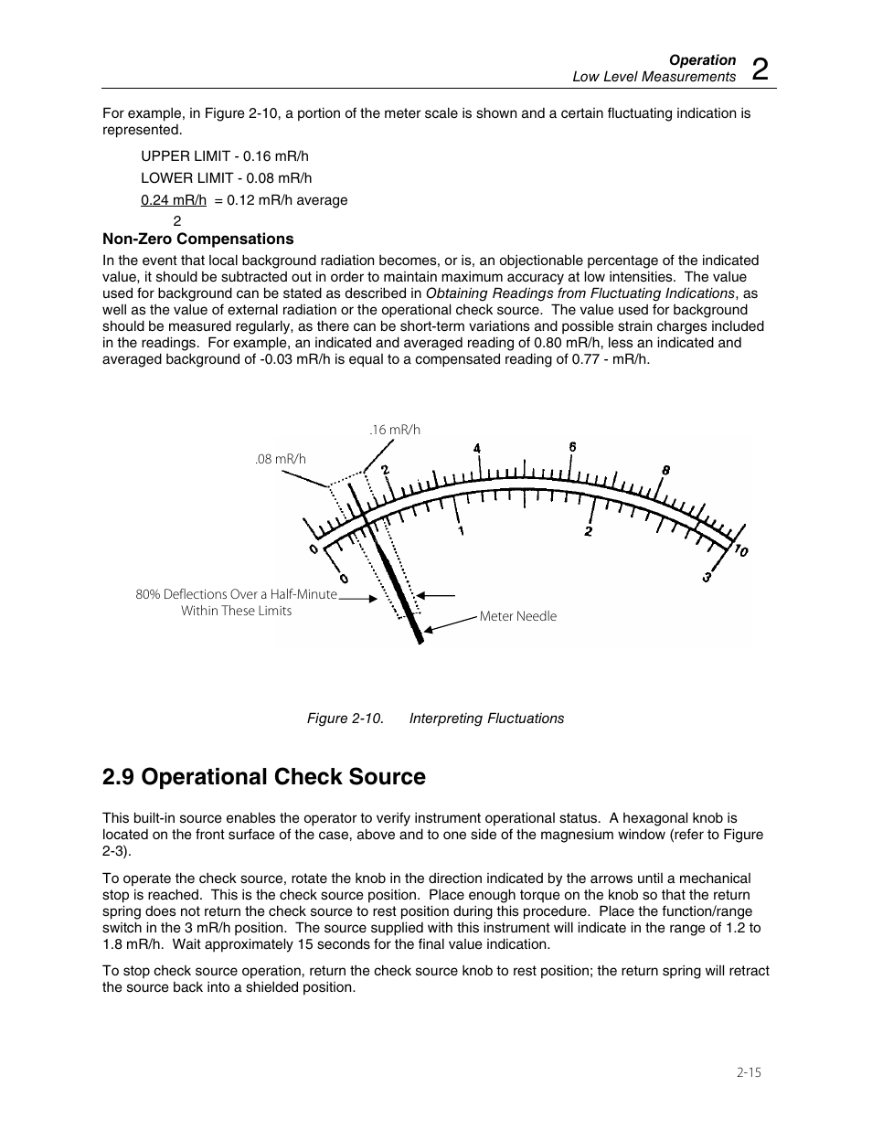 9 operational check source | Fluke Biomedical 440RF User Manual | Page 23 / 38