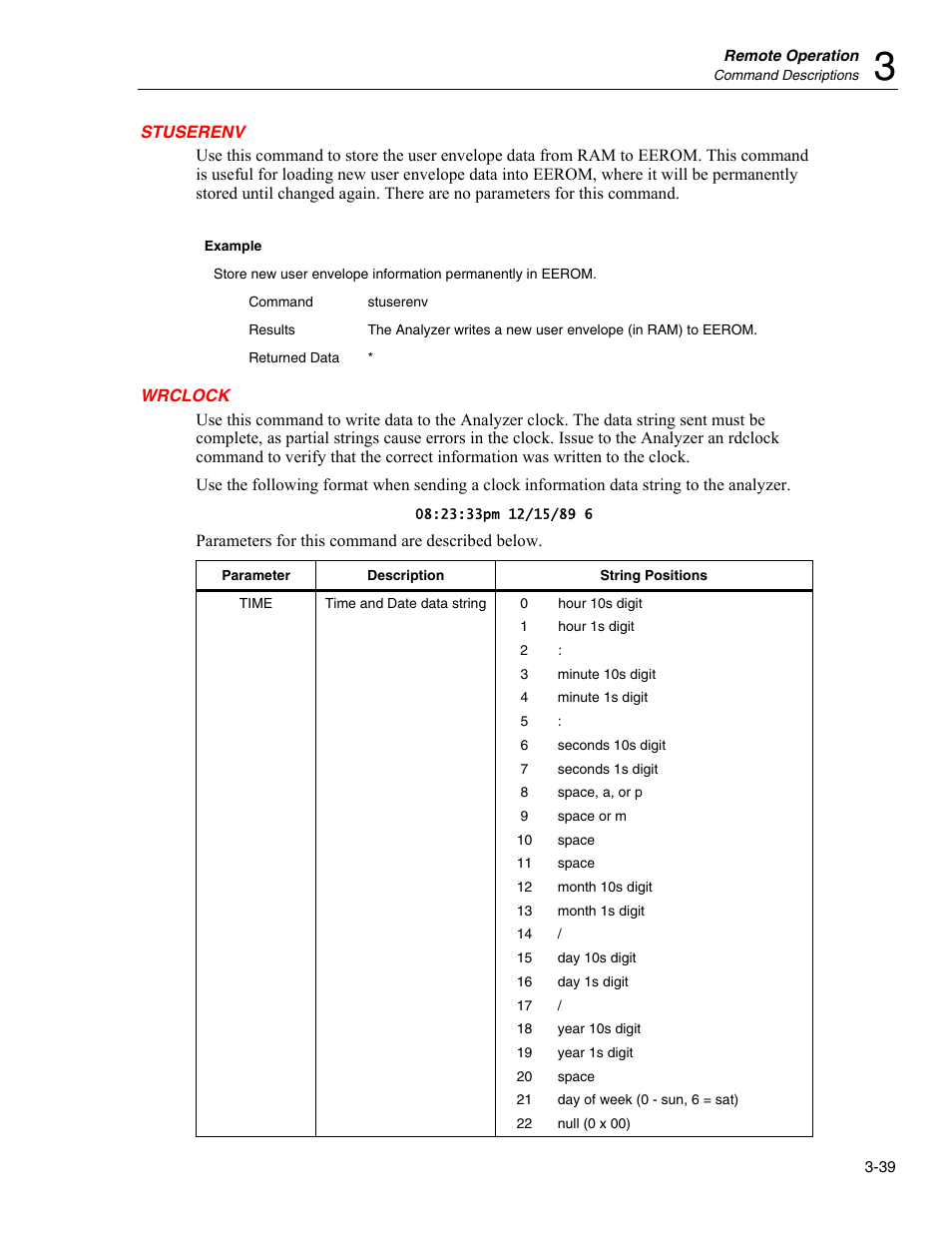 Stuserenv, Wrclock | Fluke Biomedical Cufflink User Manual | Page 113 / 150