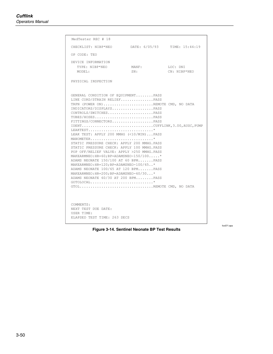 Fluke Biomedical Cufflink User Manual | Page 124 / 150