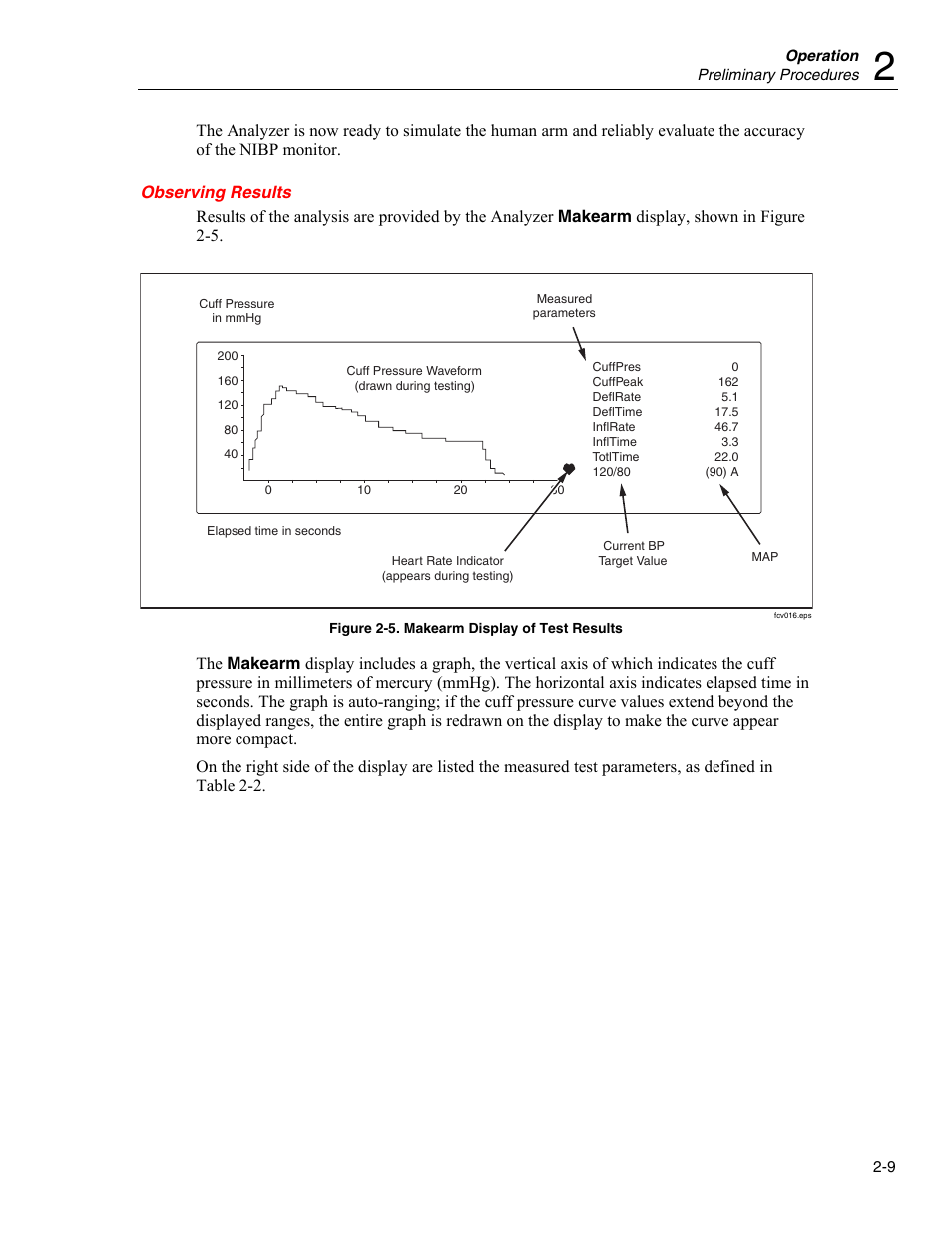 Observing results | Fluke Biomedical Cufflink User Manual | Page 37 / 150