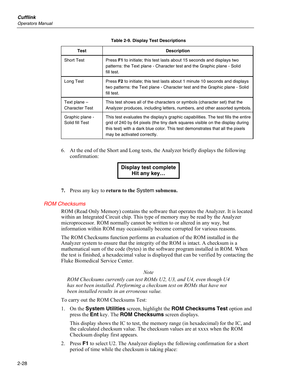 Fluke Biomedical Cufflink User Manual | Page 56 / 150