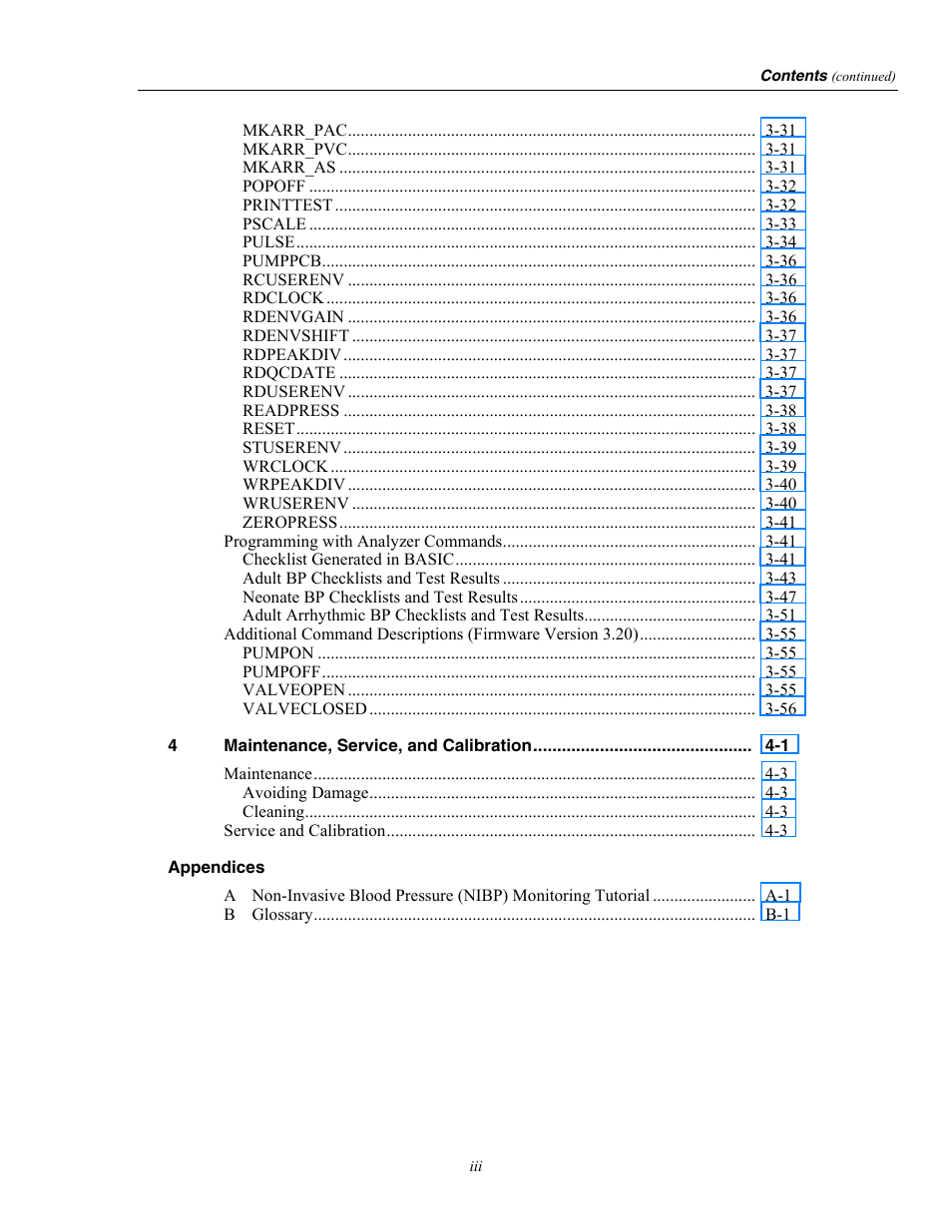 Fluke Biomedical Cufflink User Manual | Page 7 / 150