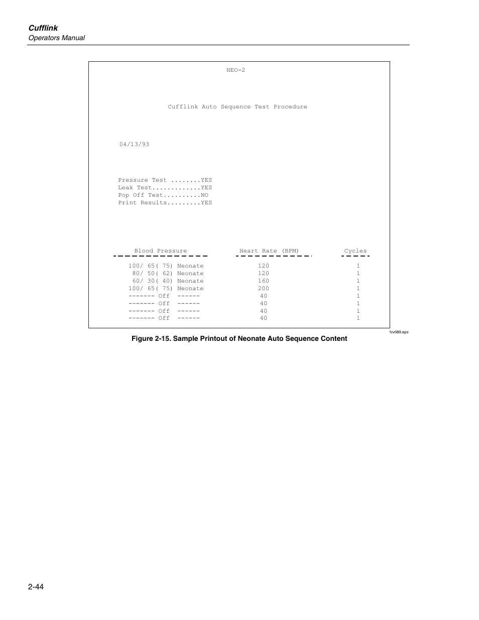 Fluke Biomedical Cufflink User Manual | Page 72 / 150