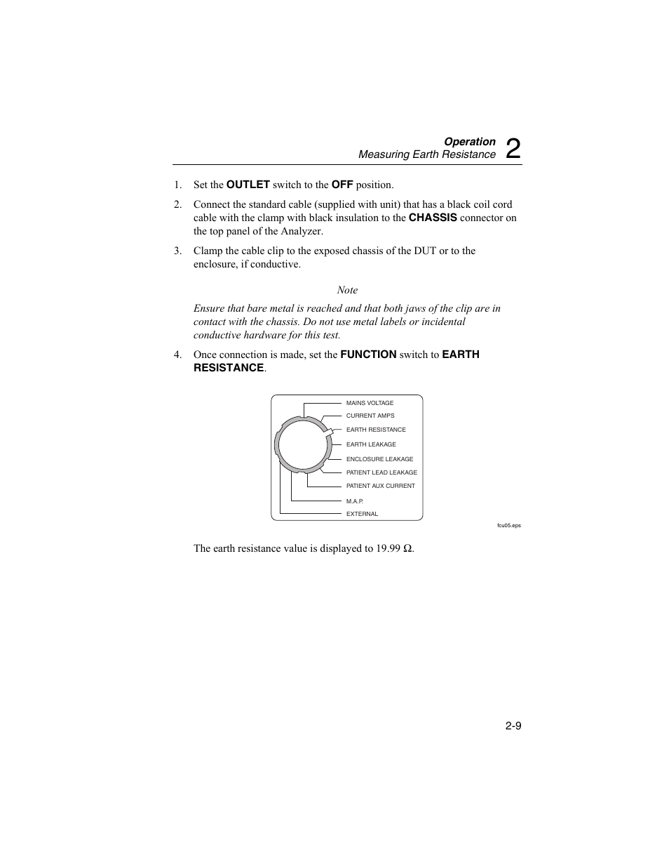 Fluke Biomedical DALE601 User Manual | Page 33 / 54