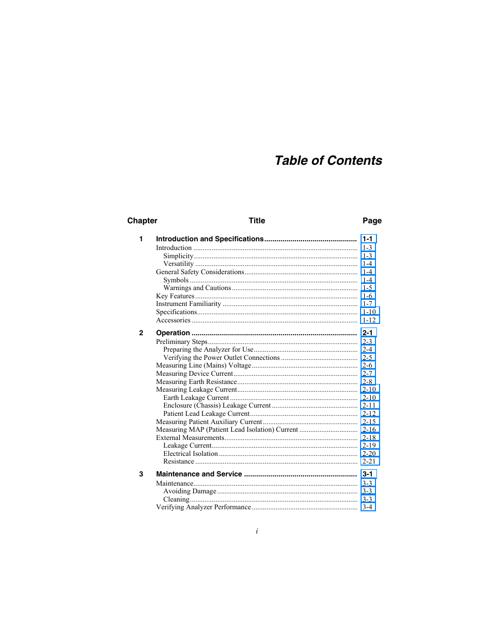 Fluke Biomedical DALE601 User Manual | Page 7 / 54