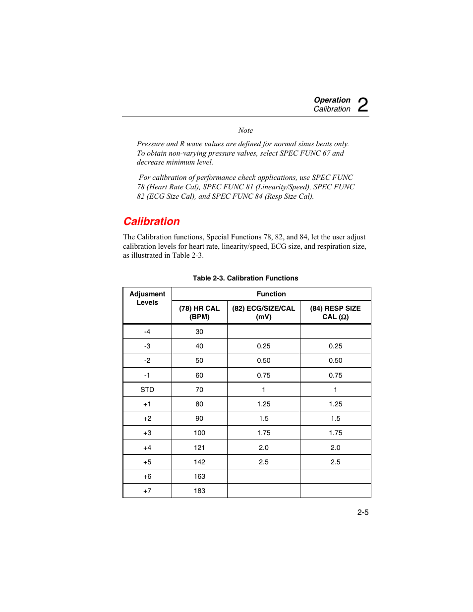Calibration | Fluke Biomedical DataSim 6100 User Manual | Page 41 / 64
