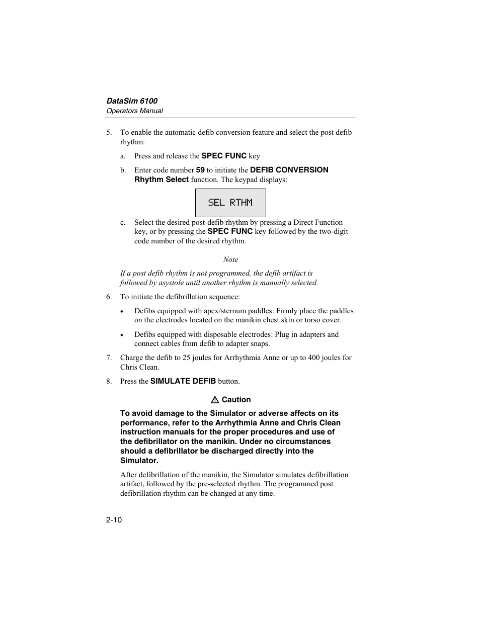 Fluke Biomedical DataSim 6100 User Manual | Page 46 / 64
