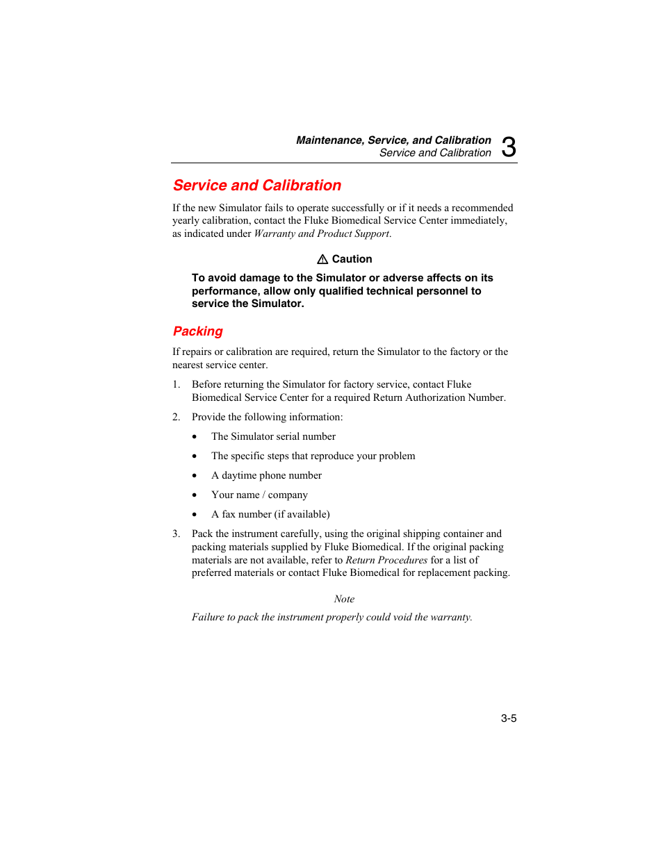 Service and calibration | Fluke Biomedical DataSim 6100 User Manual | Page 63 / 64