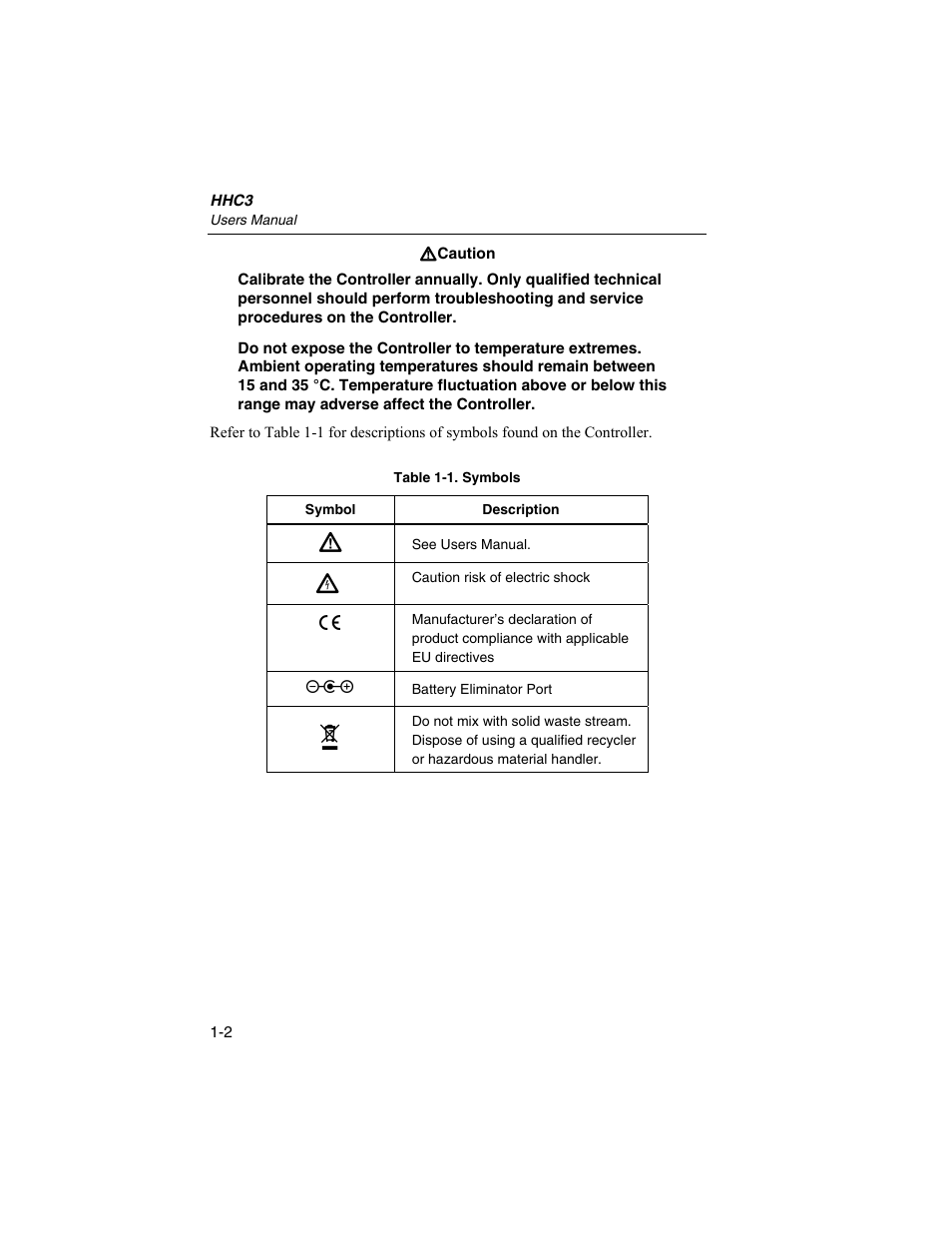 Fluke Biomedical HHC3 User Manual | Page 12 / 106