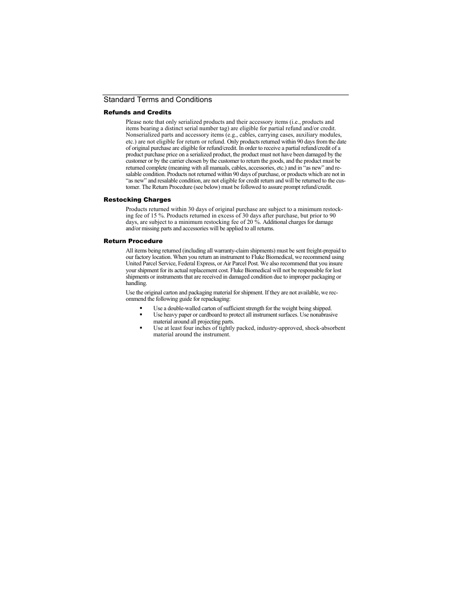 Fluke Biomedical HHC3 User Manual | Page 4 / 106