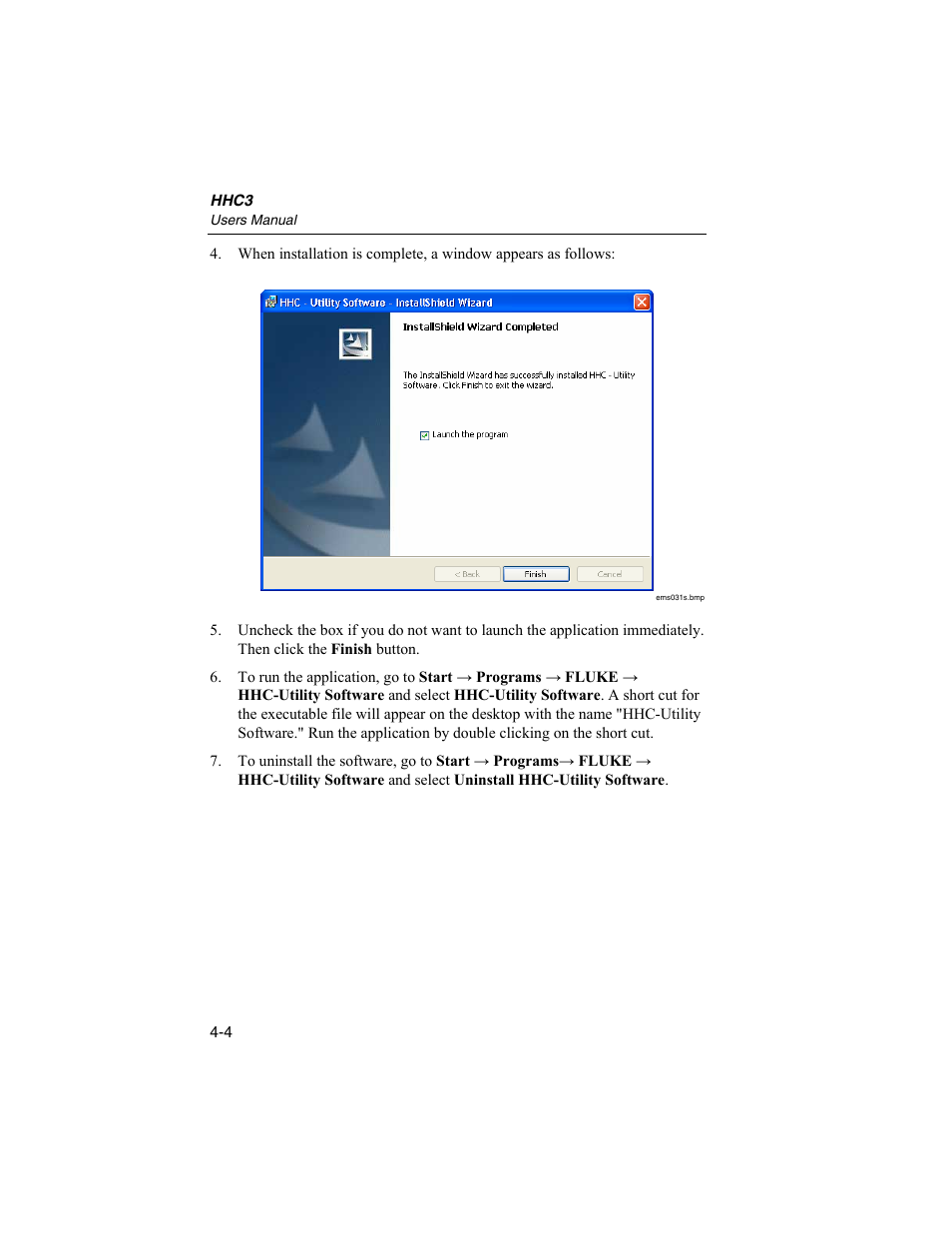 Fluke Biomedical HHC3 User Manual | Page 56 / 106