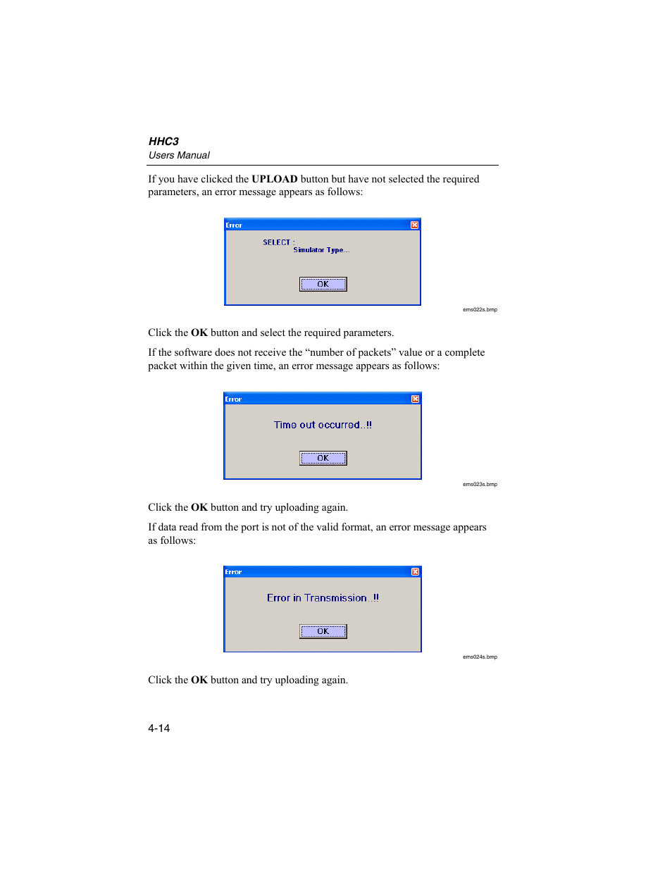 Fluke Biomedical HHC3 User Manual | Page 66 / 106