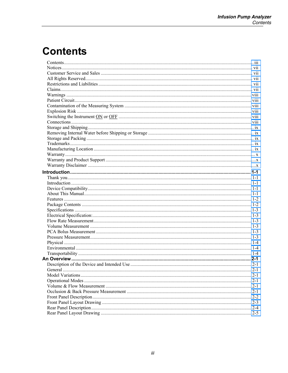 Fluke Biomedical IDA-4 Plus User Manual | Page 5 / 74