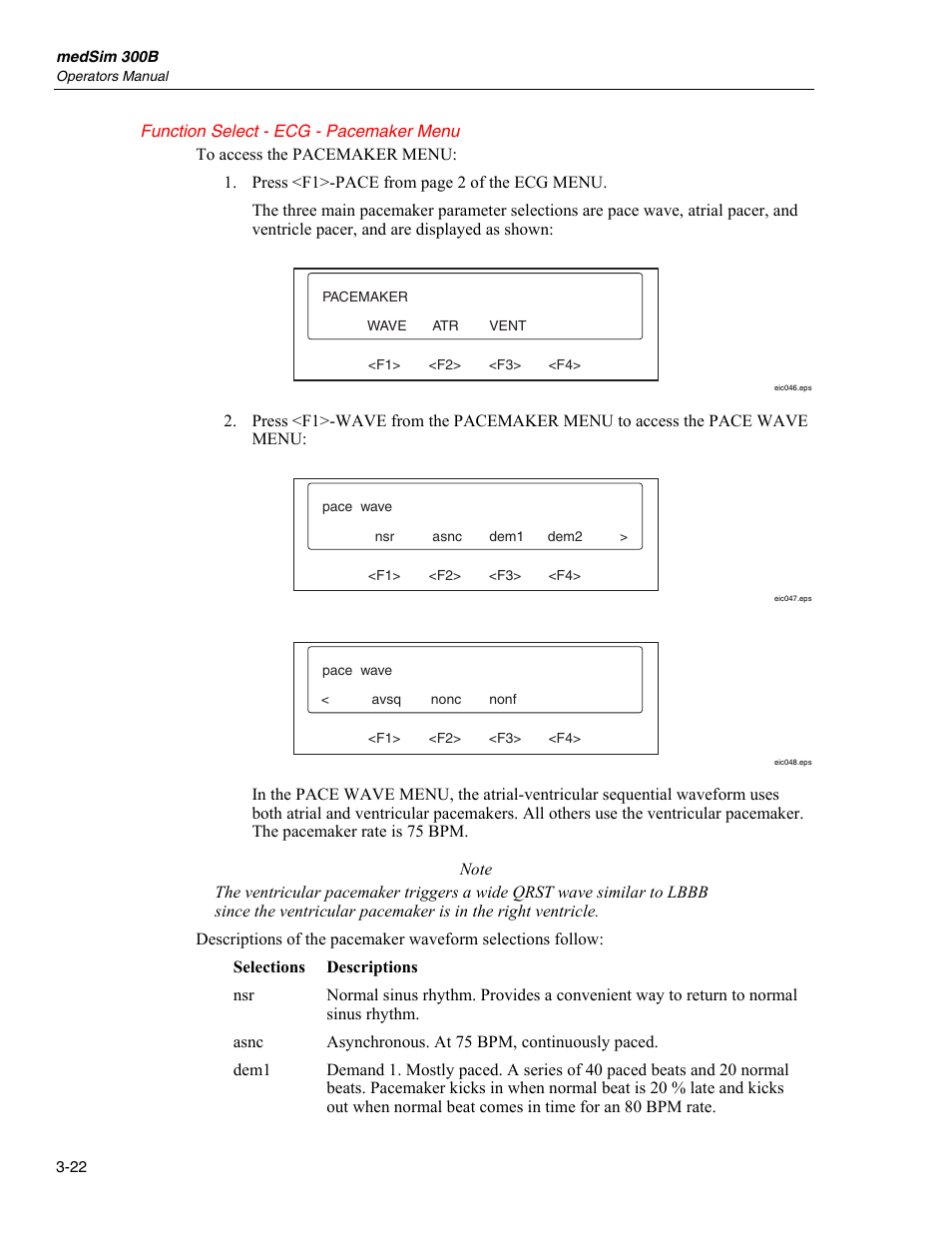 Fluke Biomedical medSim 300B User Manual | Page 50 / 158