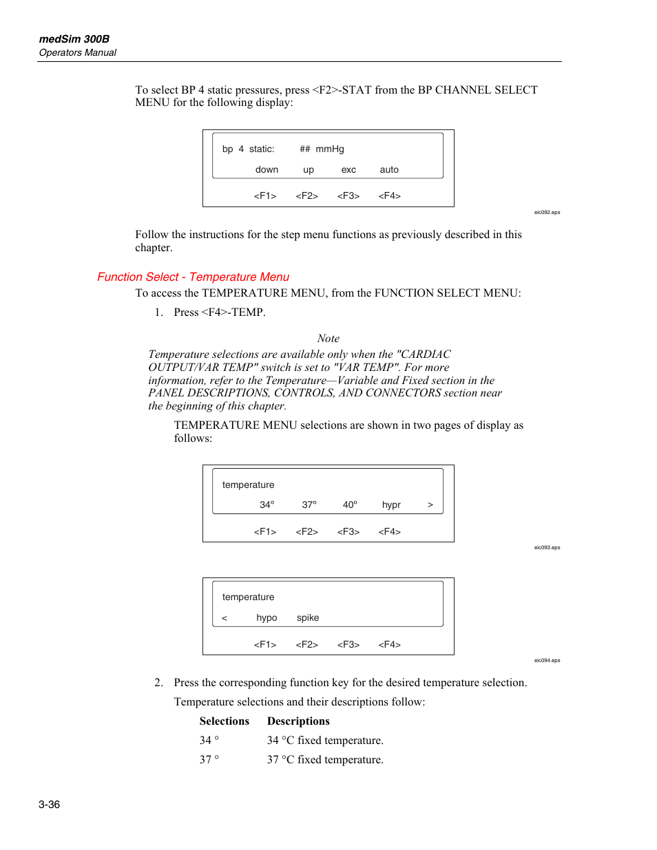 Fluke Biomedical medSim 300B User Manual | Page 64 / 158