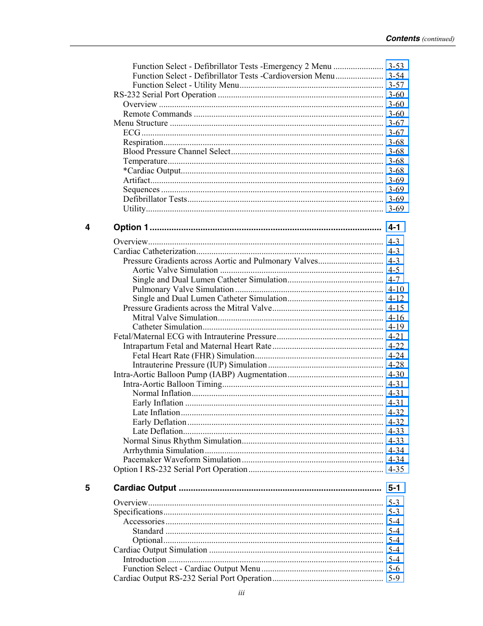 Fluke Biomedical medSim 300B User Manual | Page 7 / 158