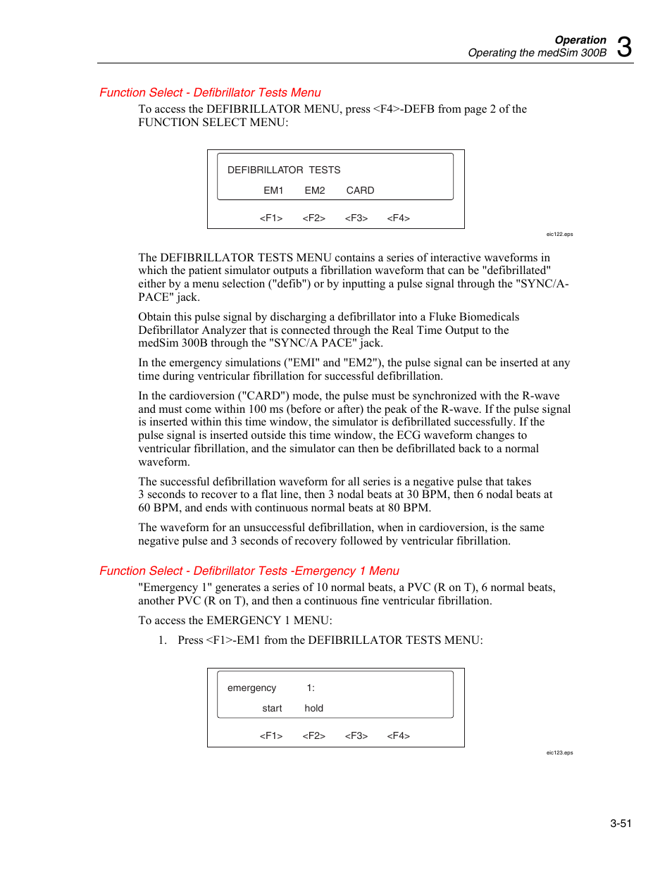 Fluke Biomedical medSim 300B User Manual | Page 79 / 158