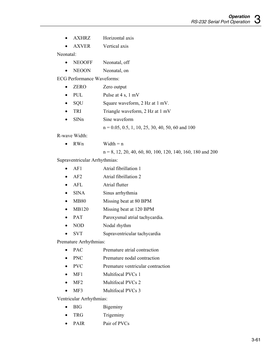 Rs-232 serial port operation, Overview, Remote commands | Fluke Biomedical medSim 300B User Manual | Page 89 / 158