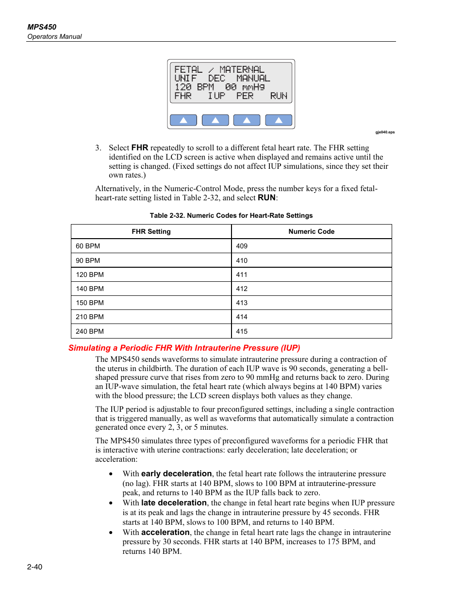 Fluke Biomedical MPS450 User Manual | Page 72 / 126
