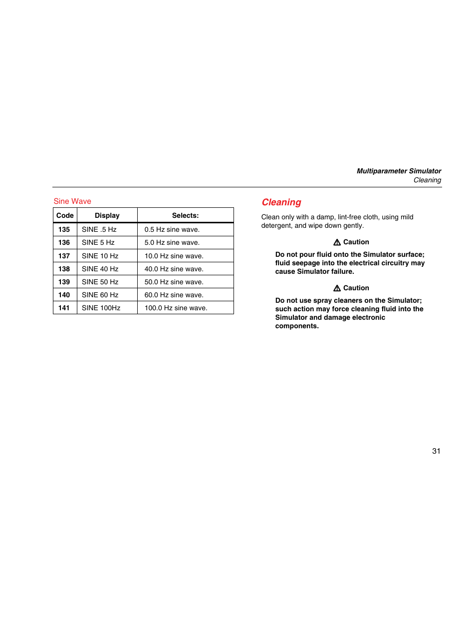 Cleaning | Fluke Biomedical PS420 User Manual | Page 41 / 42