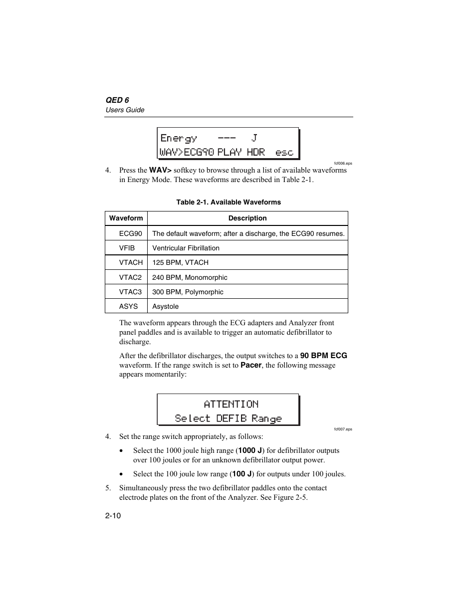 Fluke Biomedical QED 6 User Manual | Page 36 / 72