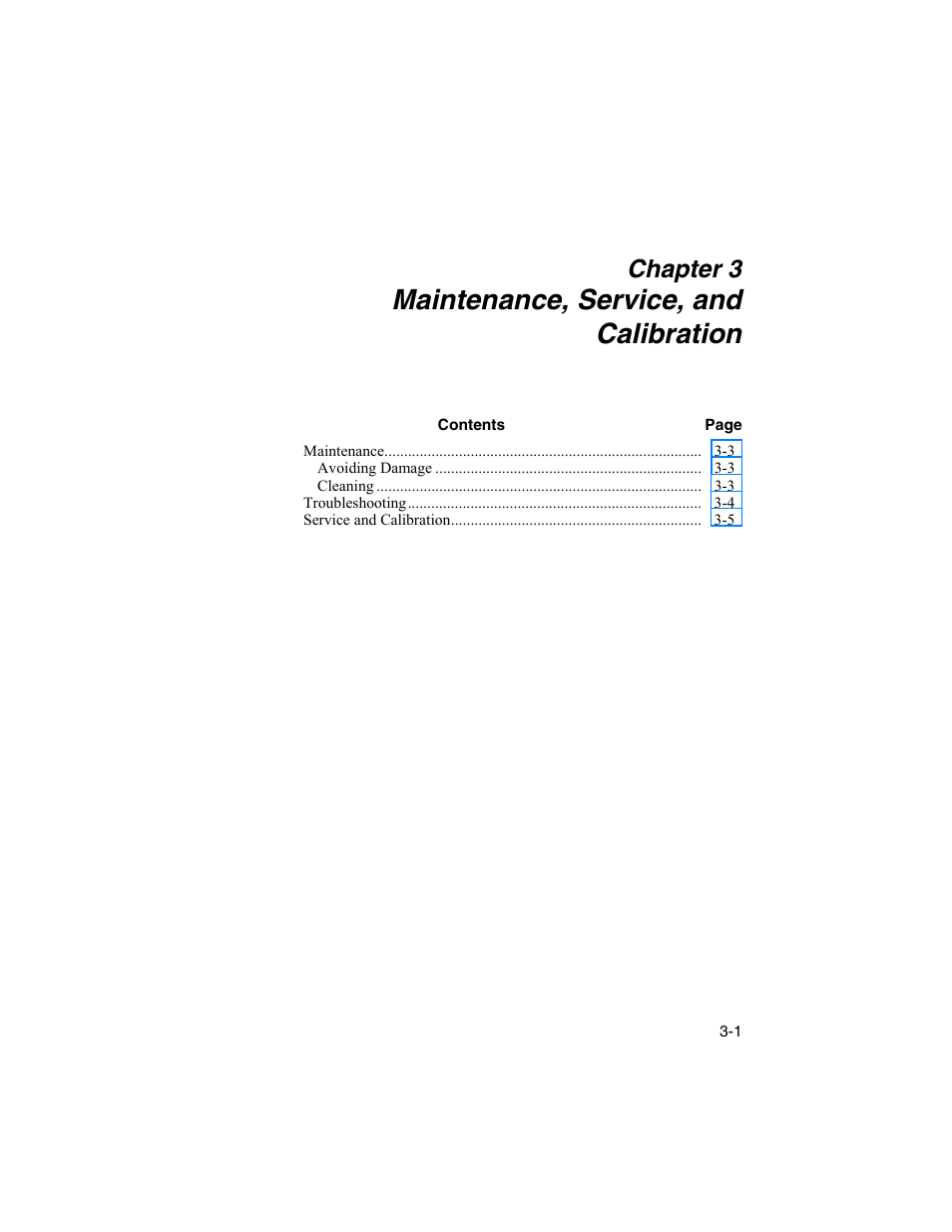 Maintenance, service, and calibration, Chapter 3 | Fluke Biomedical QED 6 User Manual | Page 67 / 72