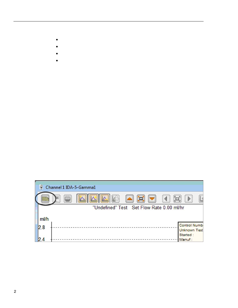 Connect hydrograph, Start tests with hydrograph | Fluke Biomedical HydroGraph User Manual | Page 10 / 20