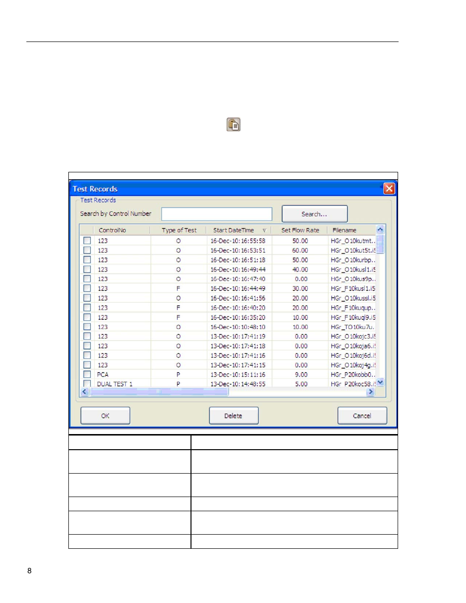 Stop tests with hydrograph, Recall, view, and print results | Fluke Biomedical HydroGraph User Manual | Page 16 / 20
